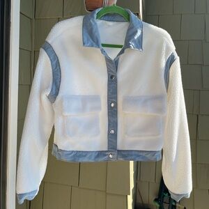 Sherpa teddy jacket S